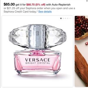Versace bright crystal unopened perfume